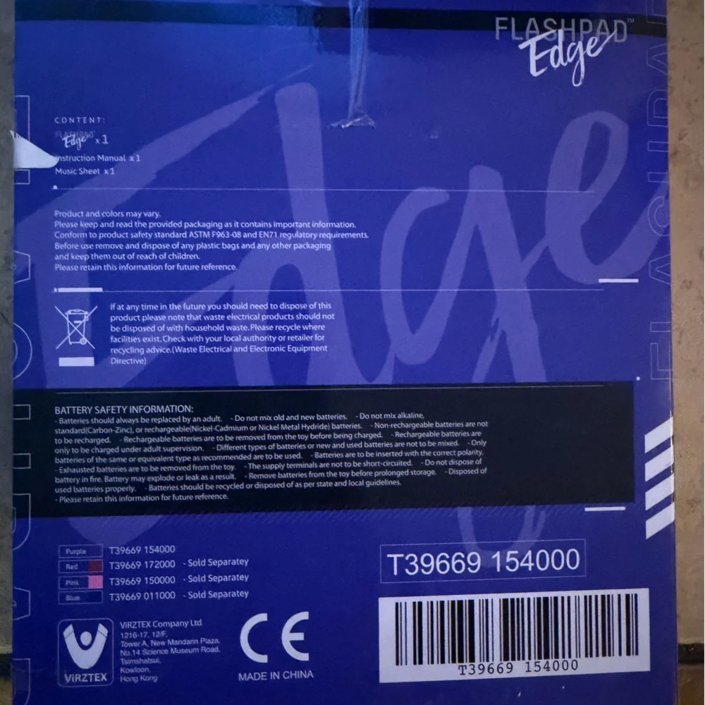 Flash Pad Edge handheld game